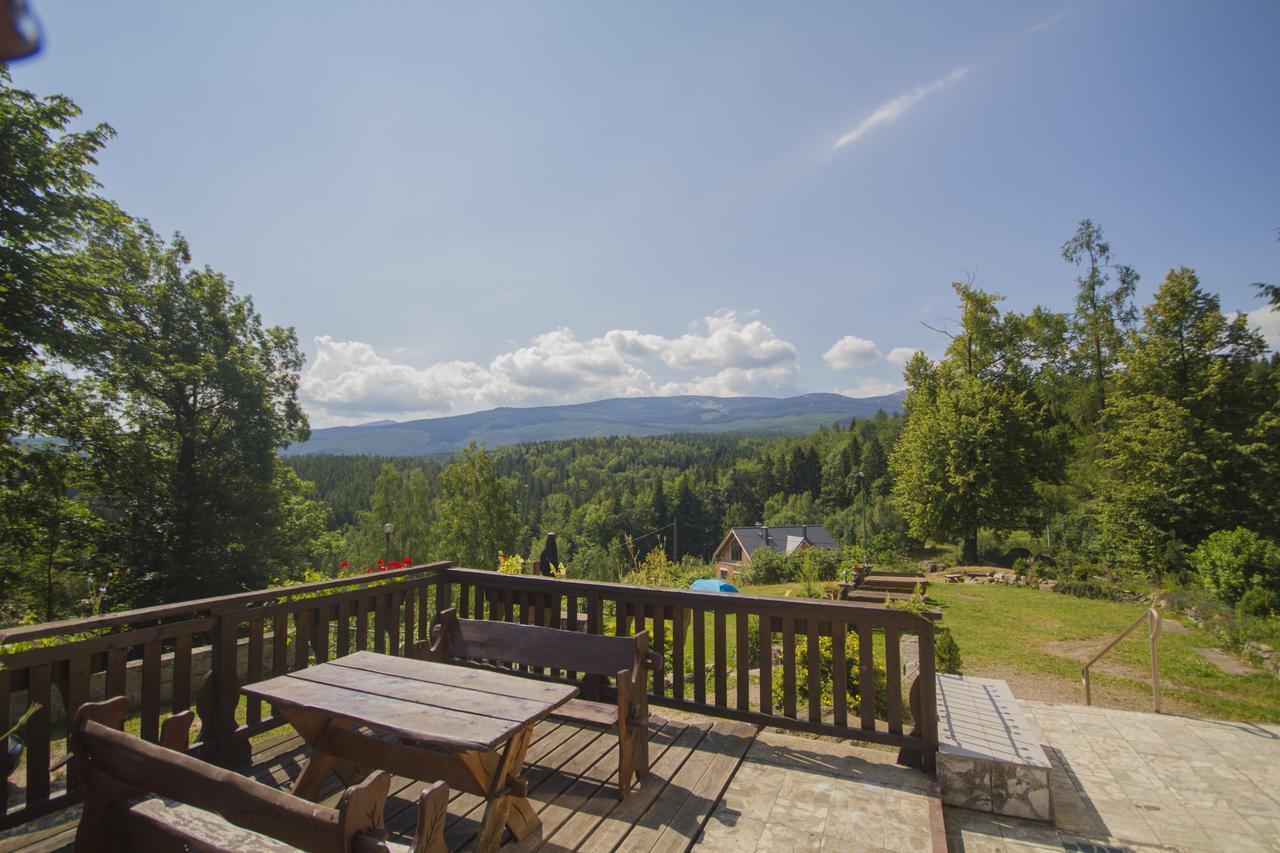 Zloty Widok Bed & Breakfast Podgorzyn Bagian luar foto