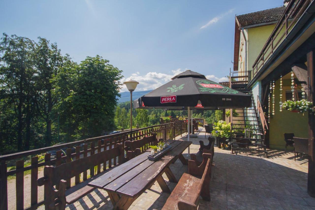 Zloty Widok Bed & Breakfast Podgorzyn Bagian luar foto